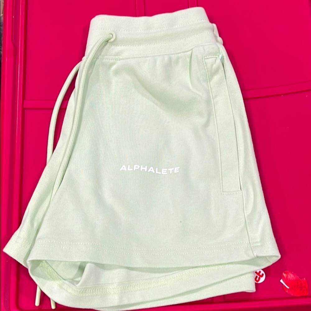 ALPHALETE WOMENS E XTRA SNALL , green sherbet color🌺🌺🌺 NWOT!!!